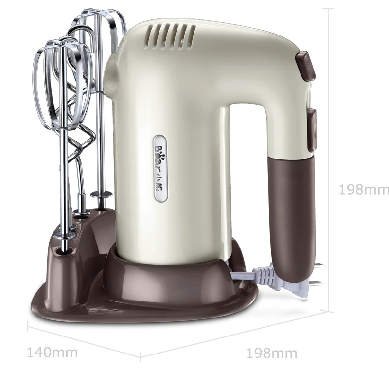

DDQ-B01A1 Electric Hand Held Egg Beater Set Kitchen Food Mixing Machine Cake Baking DIY Tool Milk Frother Vegetable Blender