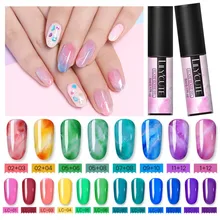 LILYCUTE 5 мл чистая глазурь стеклянный Гель-лак замачиваемый УФ-Гель-лак для ногтей натуральная смола стойкий маникюрный лак для ногтей