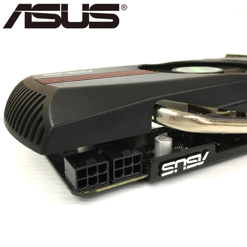Видеокарта ASUS GTX 560 1 Гб 750 бит GDDR5 графические карты для nVIDIA Geforce GTX560 б/у VGA мощнее