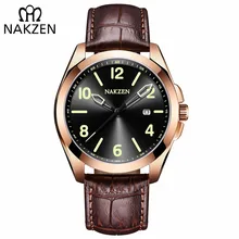 Бренд NAKZEN, роскошные кварцевые мужские часы с сапфировым кристаллом, светящиеся стрелки, стальная оболочка, повседневные спортивные наручные часы, подарок, Relogio Masculino