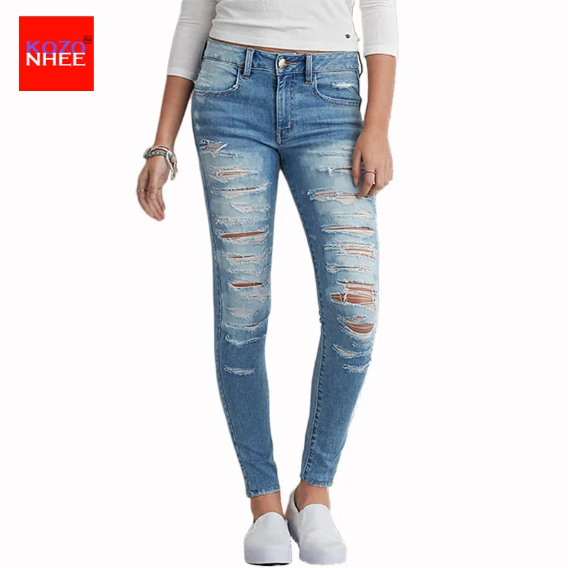 BUETYART Women`s Motorcycle Biker Zip Mid High Waist