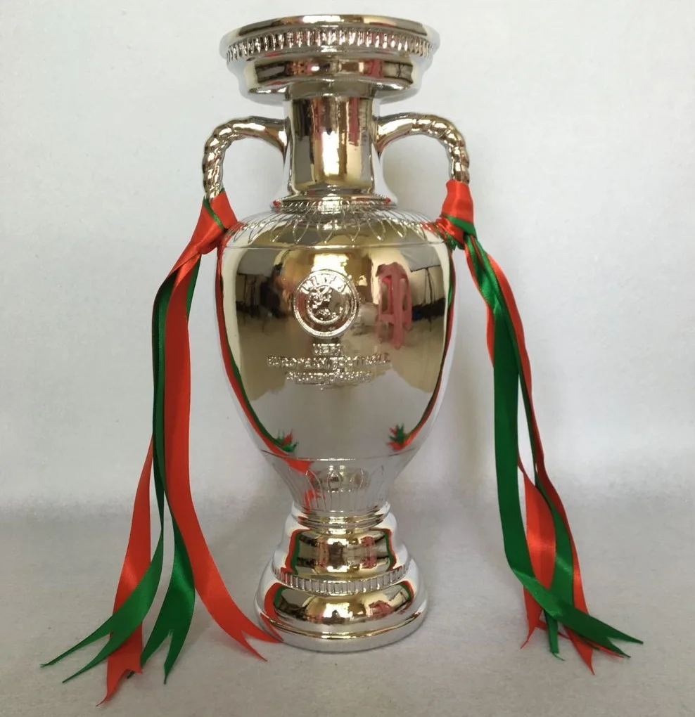EURO Cup Trophy 60cm High Full Size "2016 Portugal" Final Champions