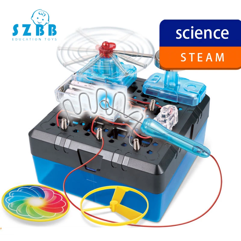 

SZ STEAM DIY STEM Toys for Children Physical Scientific Experiment Creativity Learning Educational Toy DIY Electric Bell Gift