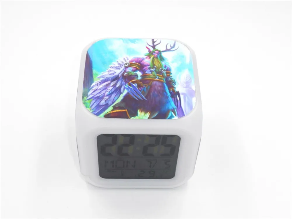 Druid Malfurion Stormrage Led Alarm Clock 5