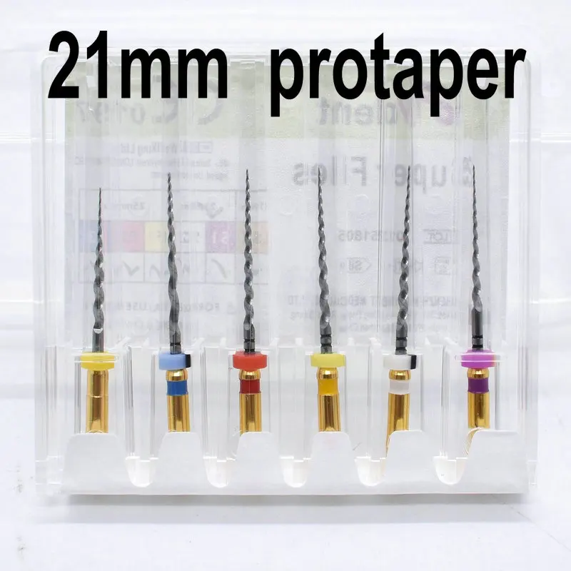 21mm dental instrument endo rotary protaper files endodontic dental