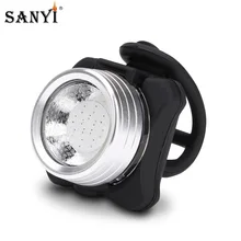 Lampe torche de vélo Rechargeable USB, Modes d'éclairage multiples, feu arrière, feux de cyclisme d'avertissement de sécurité