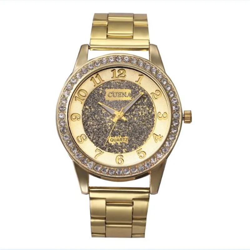 Fashion Women Watches Women Men Unisex Stainless Steel Analog Quartz Wrist Watch Casual Watch Clock Montre Femme #2AP25 (1)