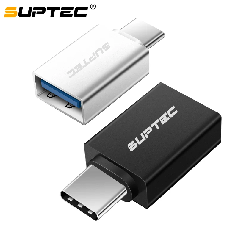 SUPTEC usb type C OTG адаптер USB C на USB 3,0 OTG type-C конвертер для Macbook samsung S9 S8 huawei mate 20 P20 USB-C разъем