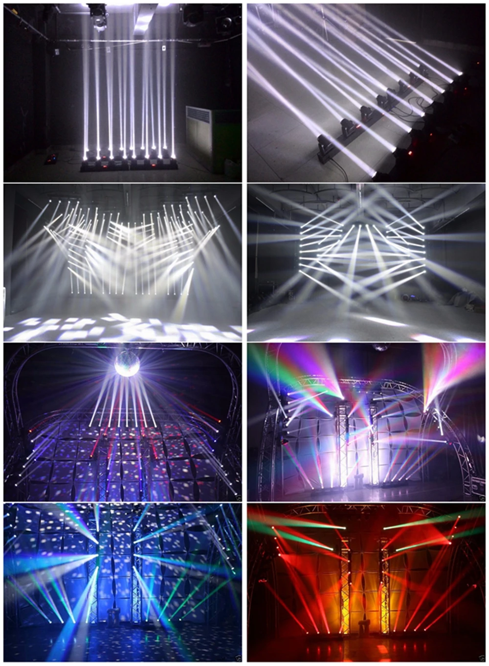 4 головки 60 Вт светодиодный мини луч движущаяся головка светильник профессиональный сценический DJ контроллер освещения DMX ДИСКО Проекционные лазеры