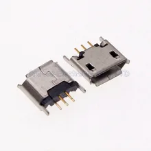 50 шт. вертикальный MICRO 5 P USB гнездо для кабеля 180 MK5P USB майка 5 P USB разъем