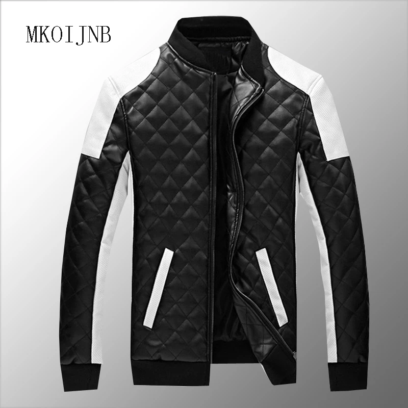 2018 New Design Men's Jacket Winter&Autumn PU luxurious Jacket Popular ...