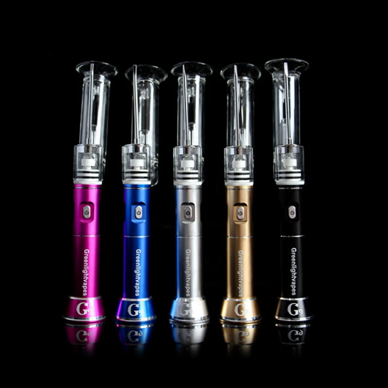 Горячий воск розовый G9 greenlightvapes henail 3 0 Портативный восковой испаритель ручка pyrex