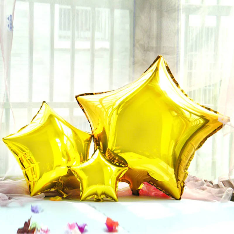 

24 inch wedding decoration star foil balloons baby shower Birthday helium balloon Anniversary Ballons Party Decoration Supplies