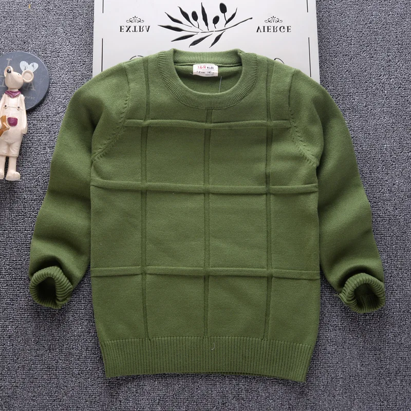 

Cotton Big Girls Sweaters Boys Clothing Solid Boys Sweaters Autumn Girls Sweaters Kids Clothing Clothes 140-180cm