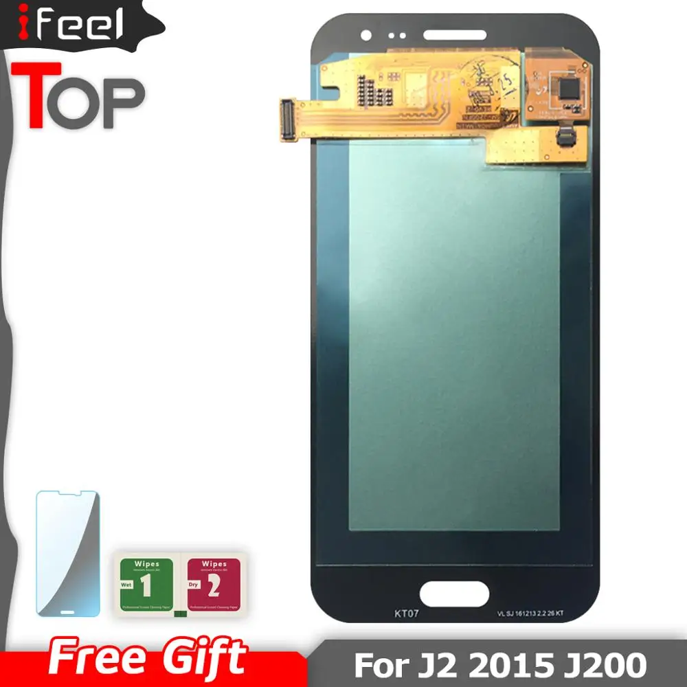 AMOLED 100% протестированный ЖК-дисплей для Samsung Galaxy J2 2015 J200 J200Y J200G J200F J200H сенсорный