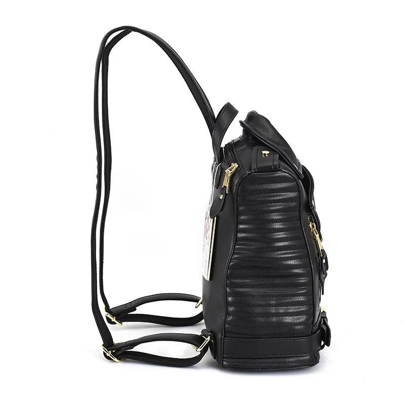 Известный бренд, женский рюкзак, кожаный черный рюкзак, школьные сумки для девочек-подростков, рюкзак для путешествий, женский костюм, сумки на плечо