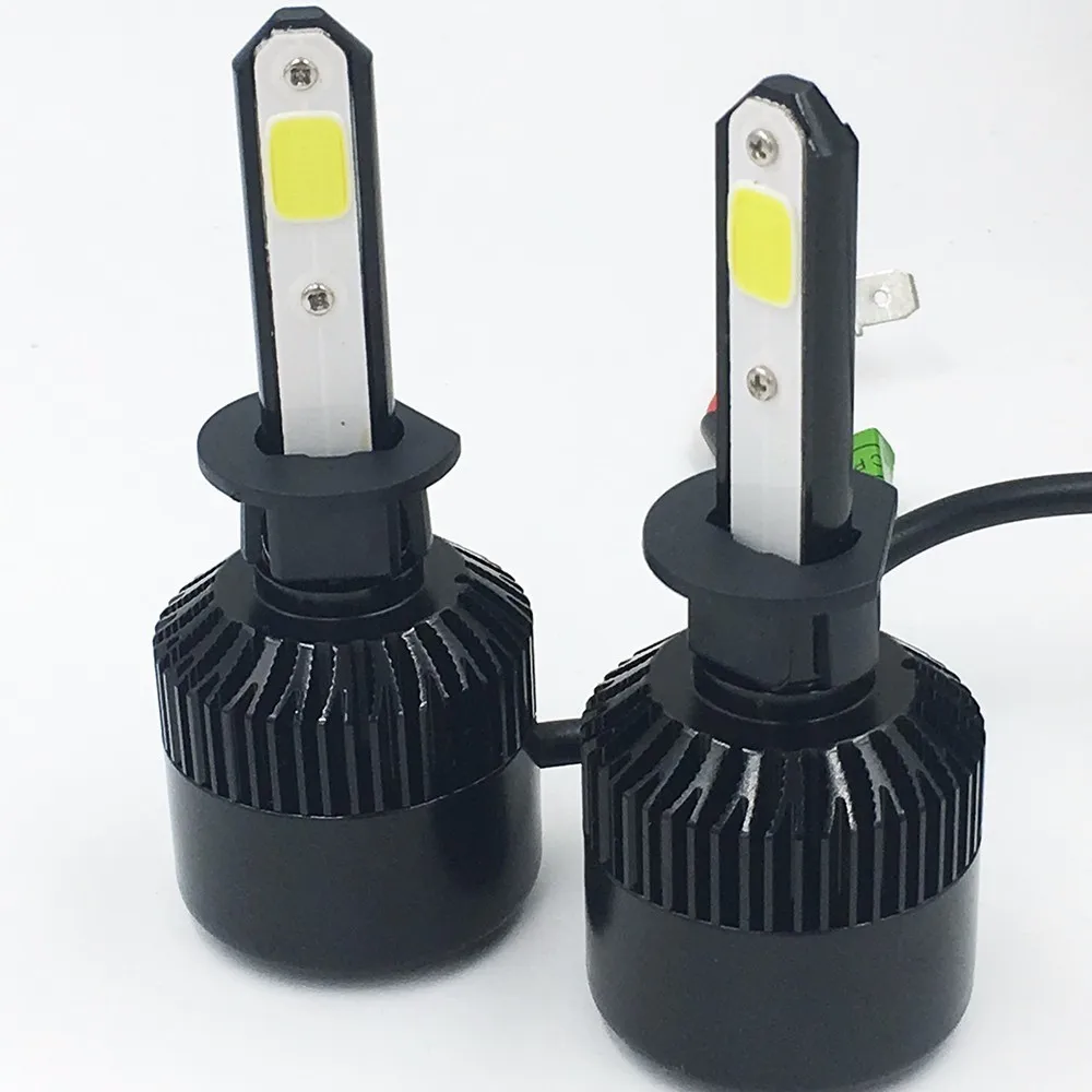 2X 9005 9006 H11 H4 H7 H3 H8 Led H1 фар автомобиля S1 N1 72W фары для 8000LM 6000 К 3000 8000 к автомобильной