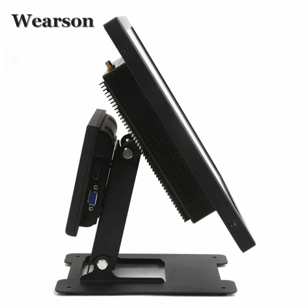 Wearson Touch Monitor&All In One PC Stand All Metal Holder Sturdy With VESA Hole 75x75mm&100x100mm (3)