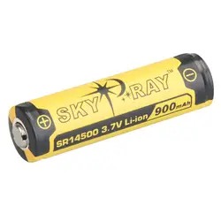 Топ предложения SKY RAY натуральная 14500 3,7 В 900 мАч защиты литиевая батарея доска фонарик батареи