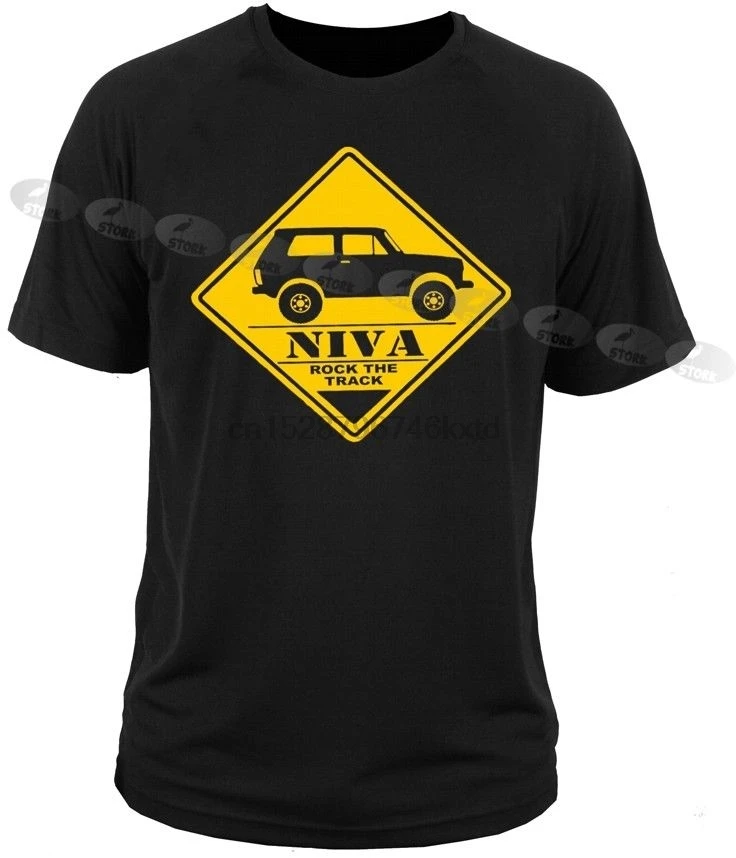 

2019 New Arrival Men Fashion T Shirt T-shirt LADA NIVA Evolution WAZ Car Off-road 4x4 100% Cotton Brand New T-Shirts