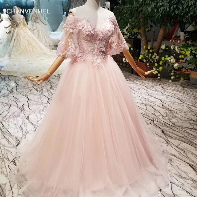 Flowy Pageant Dresses with Trains