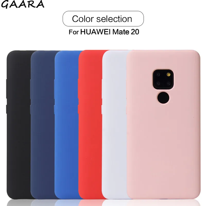 

Protective Matte Solid Liquid Silicone Case for Huawei Mate 9 10 20 Pro Lite Candy TPU Case for Huawei P10 P20 P30 Pro Lite Plus
