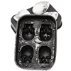 3D Skull Flexible Silicone Ice Cube Tray 4