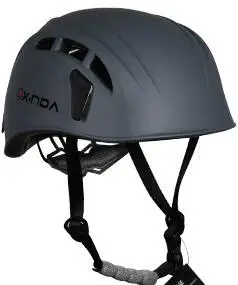 Xinda открытый Регулируемый шлем альпинистского снаряжения разверните шлем отверстие спасения Альпинизм шлем защитный Защитные шлемы - Цвет: Gray