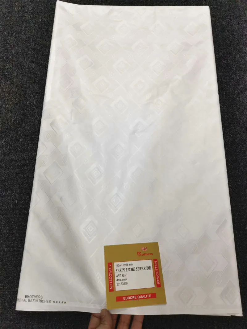 

Bazin Riche Fabric bazin getzner Jacquard Guinea Brocade Fabric 100% Cotton Shadda Perfume 5yards