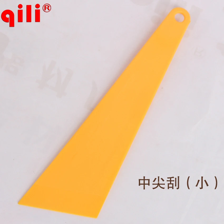 Qili QG-41Triangular наконечник скребок с острыми головками Squeegees riangle ТИНТ оконный скребок Пленка Установка автомобильный упаковочный скребковый инструмент/