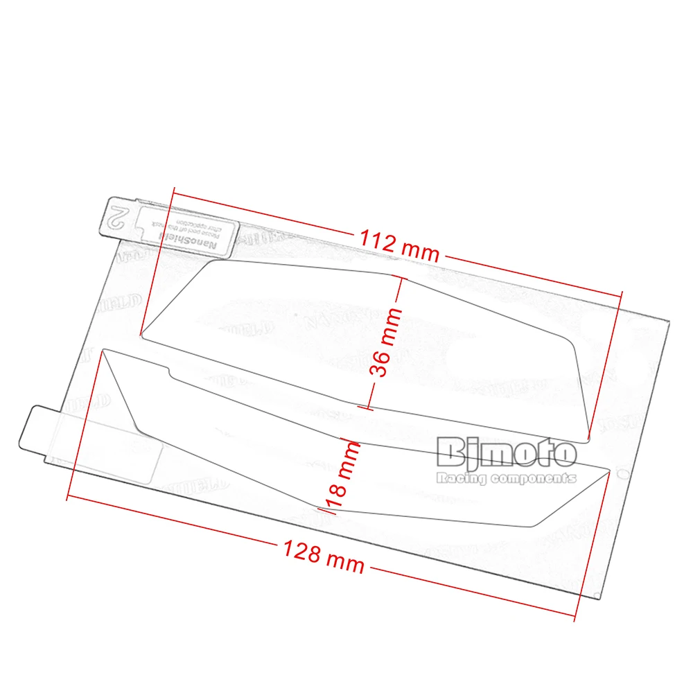 Мото наклейки Тахометр Объектив Инструмент prot стикер Спидометр пленка протектор экрана наклейка s для Kawasaki Z1000