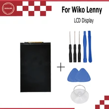 Ocolor para wiko lenny display lcd perfeito acessório digital de boa qualidade + ferramentas