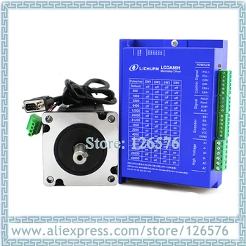

Total Closed loop 2 phase stepper motor 6.5N.m NEMA34 stepping motor and driver with 3m cable