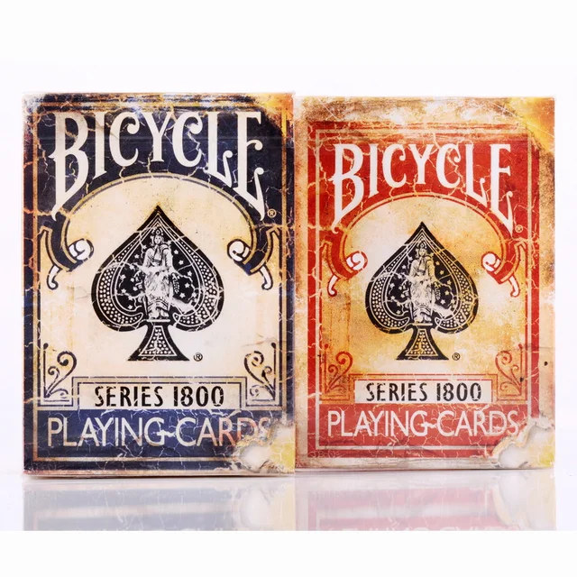 Special Offers Bicycle Vintage Series 1800Ellusionis Playing Cards 88*63mm Magic Category Poker Cards for Professional Magician Special Offers Bicycle Vintage Series 1800Ellusionis Playing Cards 88*63mm Magic Category Poker Cards for Professional Magician