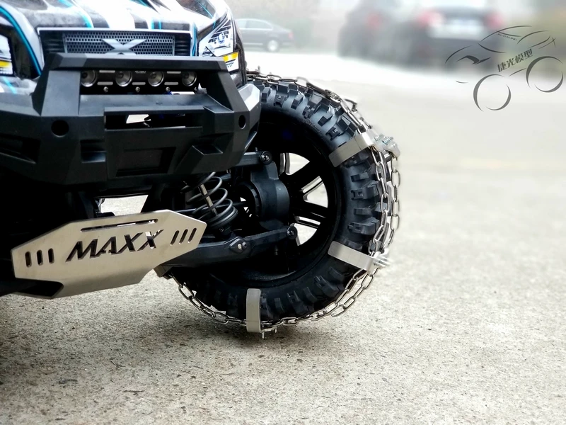 Противоскользящая цепь для снега Traxxas x maxx 1/5 шина радиоуправляемого
