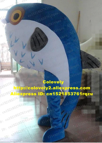 Dogged Blue Tropical Fish разноцветный костюм талисмана для аквариума глубоководных рыб