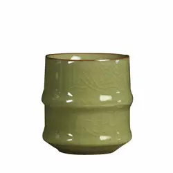 170 мл мини Прекрасный Личность Творческая Celadon Керамика любителей чашки подарок slub procelain чашки Бесплатная доставка