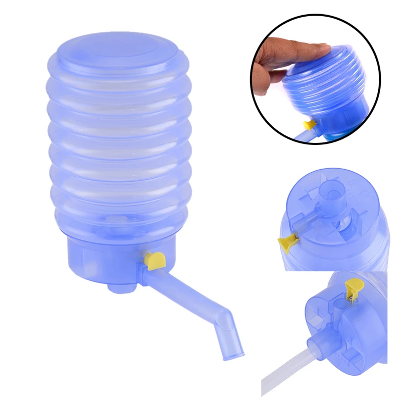 Portable Hand Press Drinking Water Pump Removable Tube Innovative