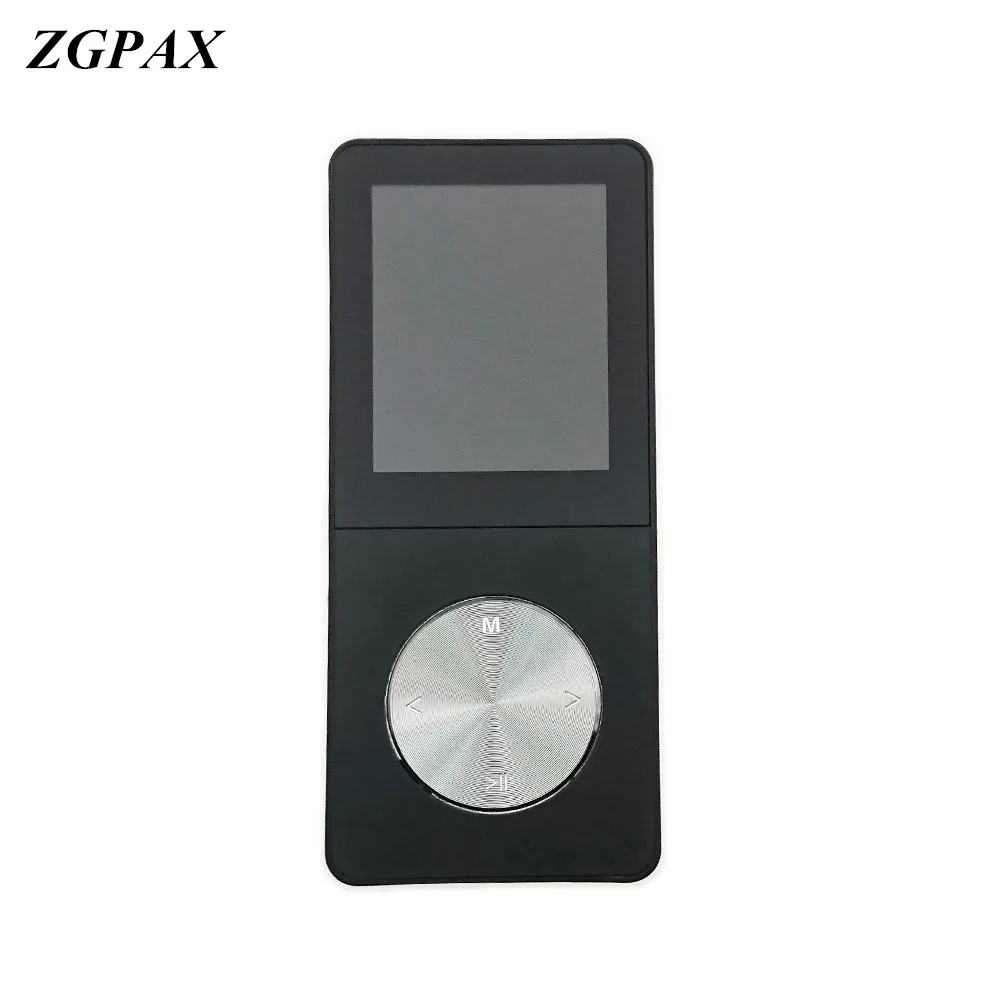

ZGPAX HiFi Metal MP4 Player Built-in Speaker 4GB 8GB 16GB 1.8 Inch Screen can Support 32GB SD Card with Video Alarm FM Radio
