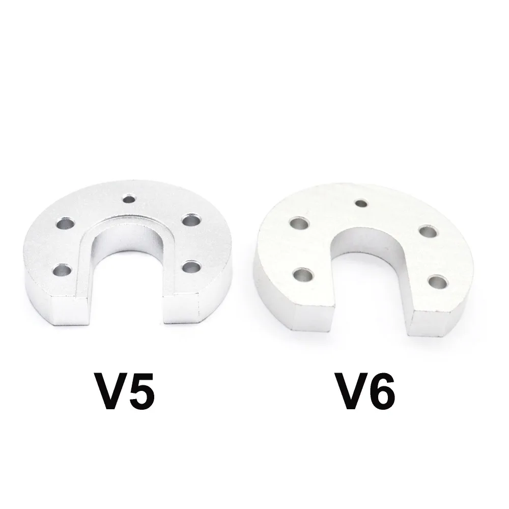 V5 V6 Алюминий Монтажная пластина U-формы для Hotend j-глава Горячий Конец часть 3D
