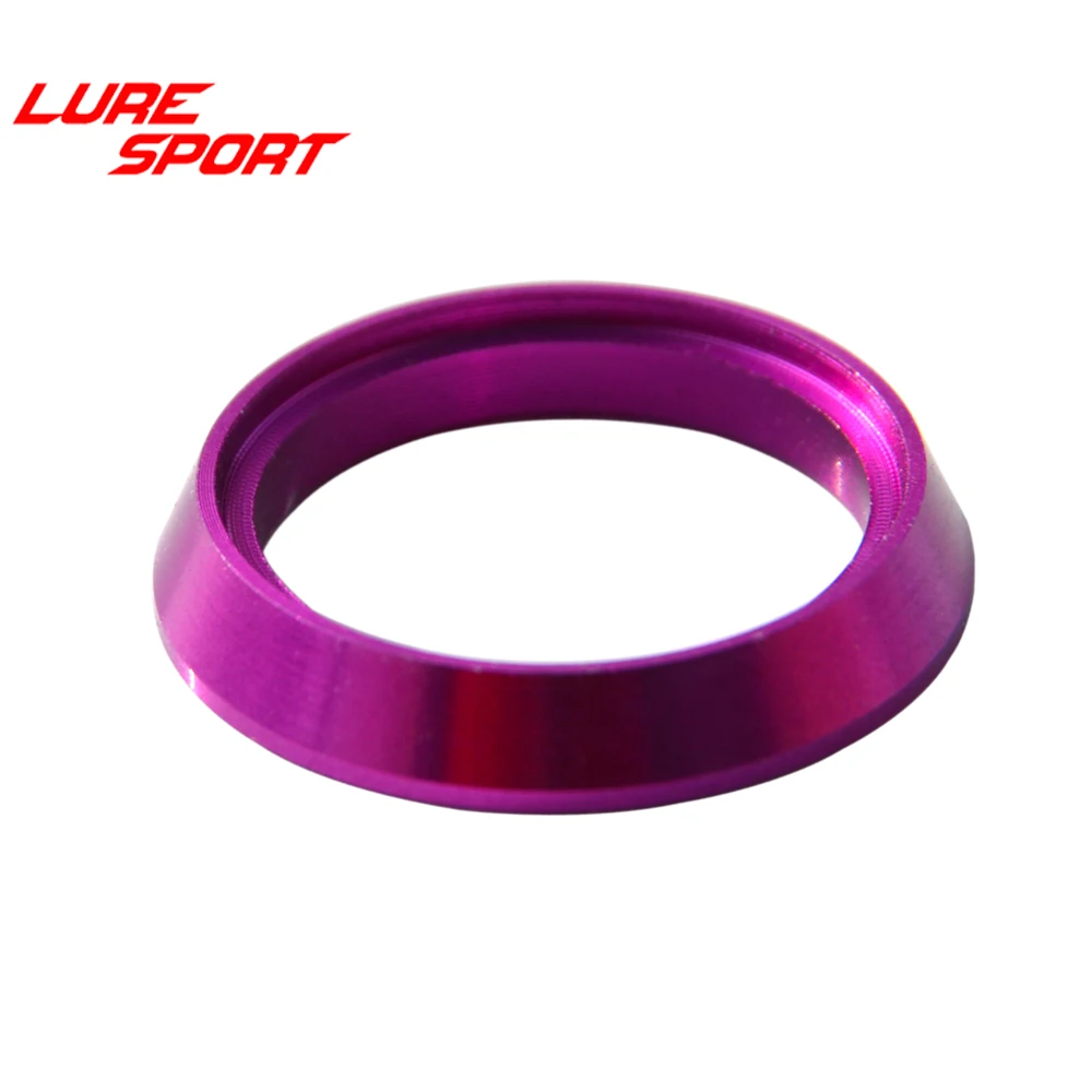 

LureSort 10pcs wind Check D16VF D18VF Aluminum Trim Ring Screw-Side Ring Rod Building Component Repair rod DIY Accessory