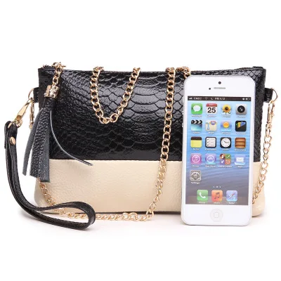 

hot 100% luxury genuine leather split leather womens bags clutch ladies Mini evening bag female crocodile pattern disigner bag
