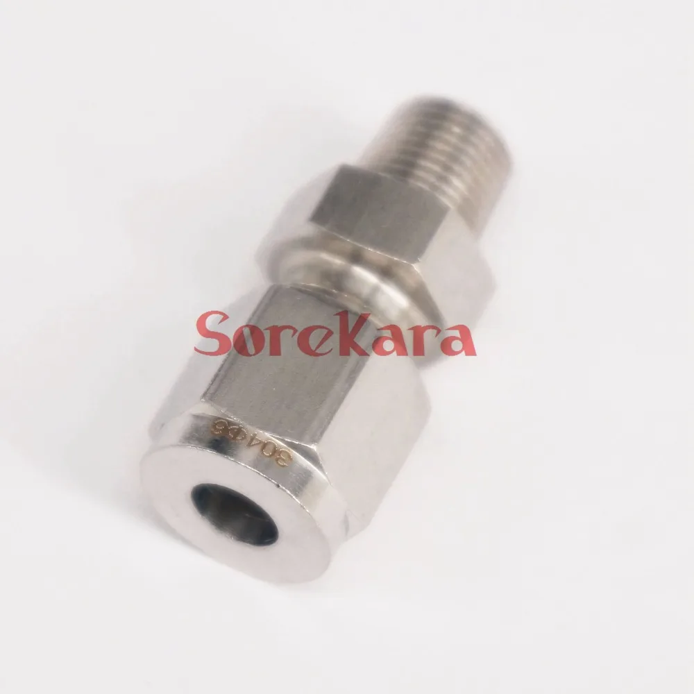 Quot bspt male fit mm od tube double ferrule