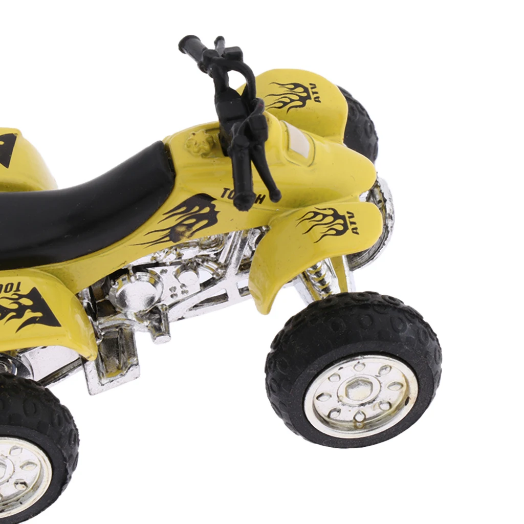  6 Colors Pull-back Mini Car Toy For Baby and Toddler Toy Children Vehicles Car Model For 1/72 Scale ATV Model Running Car Toy