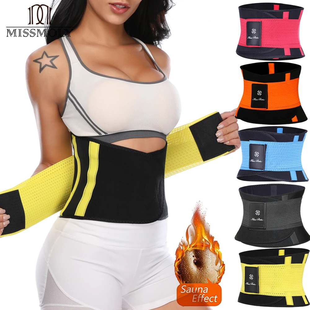 

Plus Size Women Waist Trainer Cincher Neoprene Sweat Sauna Body Shaper Shapewear Tummy Control Belly Modeling Slimming Corset