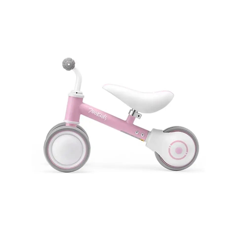 Xiaomi Mijia Дети Детский велосипед с доп. балансом для мальчиков и для девочек для детей от 1 до 2 лет Old Baby йо-йо машину Non-педаль раздвижные чтобы учиться ходить Велосипедный спорт езда на велосипеде - Цвет: Pink