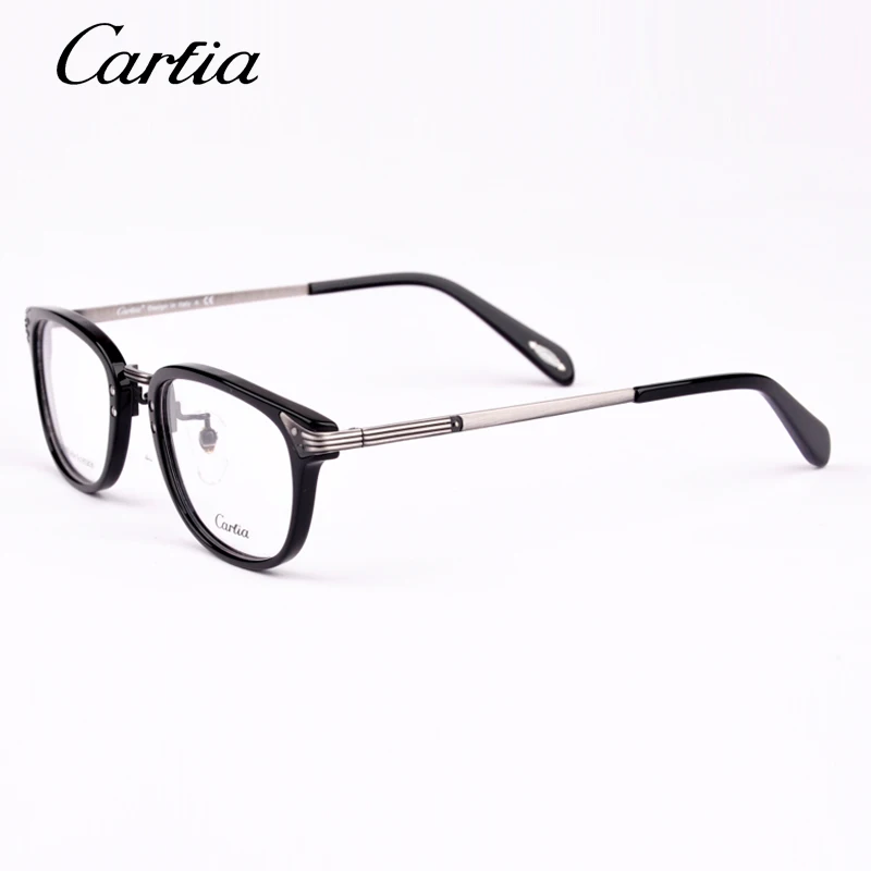 

CA5107 Hade Made Acetate Classical Retro glasses frame Carfia brand designer oculos de grau myopia reading glasses frame