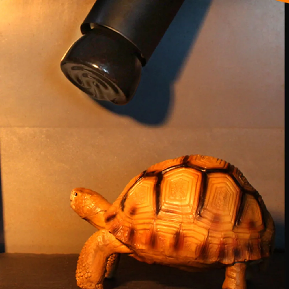 E27 Pet нагревательная лампа черный Мини Инфракрасный Керамика излучатель тепловая лампа Pet Brooder цыплят лампа для рептилий Pet 25/50/75/100 W