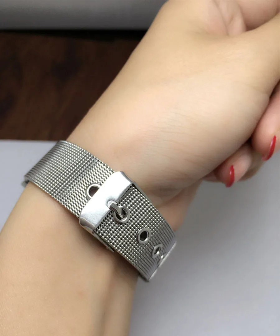 Миланский металлический ремешок для Xiaomi Huami Amazfit Bip Смарт-часы 20 мм браслет из нержавеющей стали браслет для Amazfit ремешок Bip