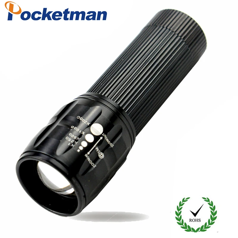 

Q5 Mini LED Flashlight 3 Modes Zoomable lanterna led Penlight Torch lantern 2000lm linternas Zaklamp Torcia Camping lampe